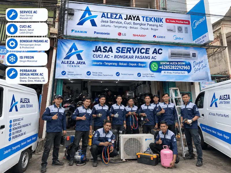 Bengkel Service AC Aleza Jaya Teknik